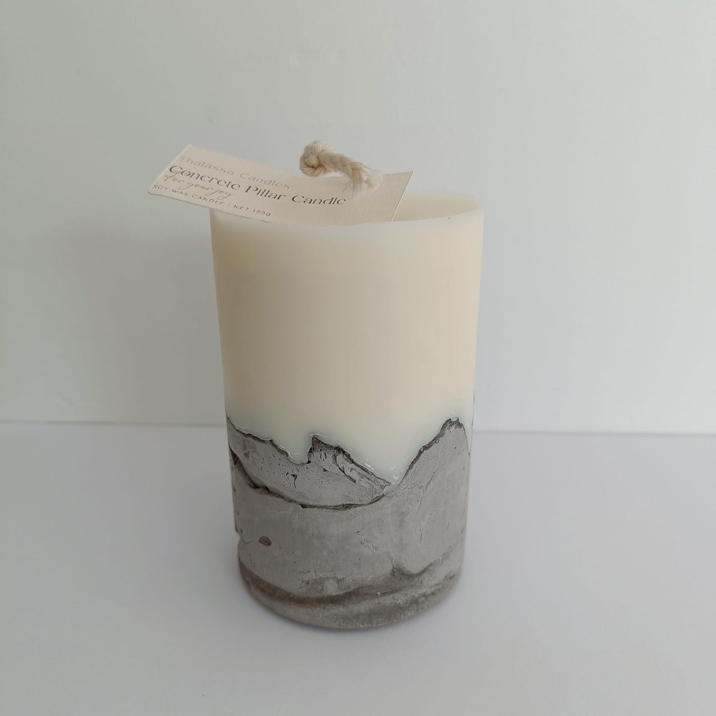 Concrete Pillar Candele